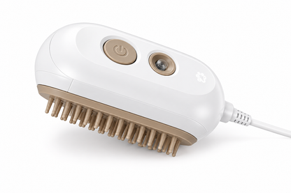 Nicydor PetSteam™ Brosse vapeur 3-en-1 pour chiens & chats
